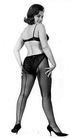 June Palmer in lingerie - ass