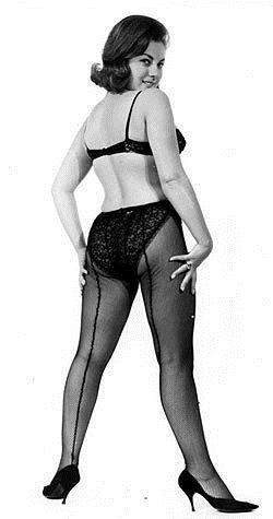 June Palmer in lingerie - ass