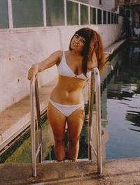 June Palmer in a bikini