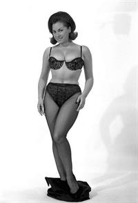 June Palmer in lingerie