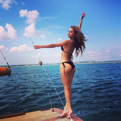 Natalie Joel in a bikini