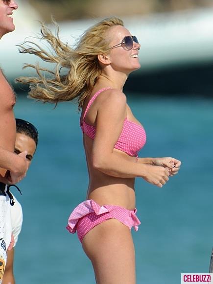 Geri Halliwell in a bikini