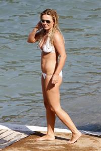 Geri Halliwell in a bikini