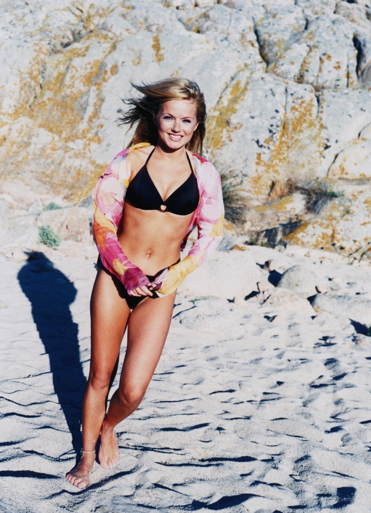 Geri Halliwell in a bikini