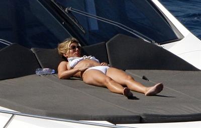 Geri Halliwell in a bikini