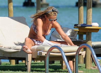 Geri Halliwell in a bikini