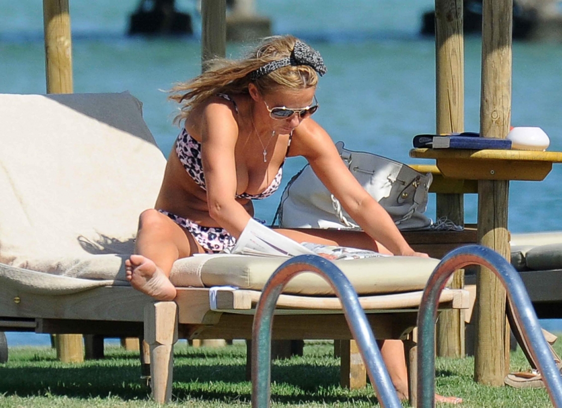 Geri Halliwell in a bikini