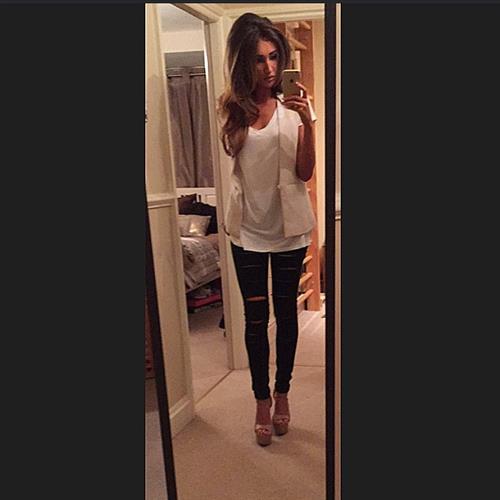 Megan McKenna taking a selfie