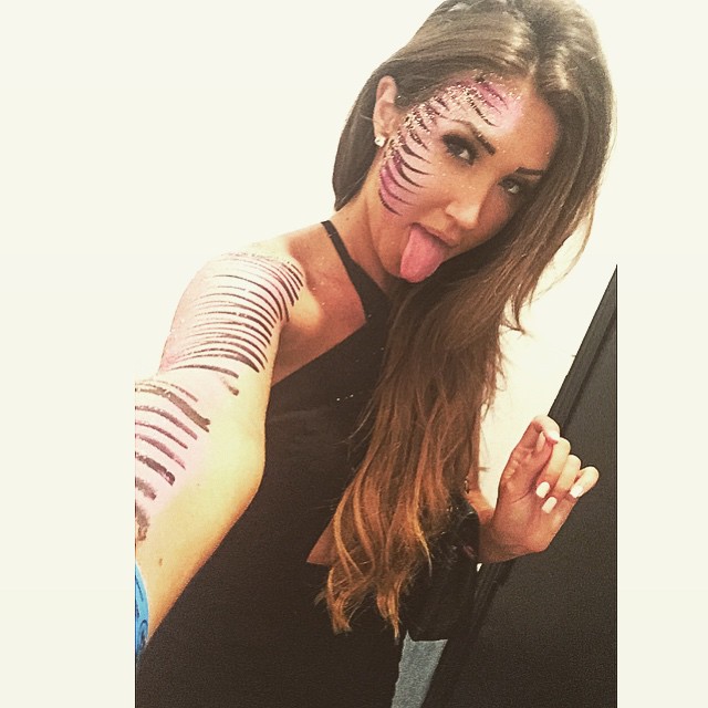 Megan McKenna taking a selfie