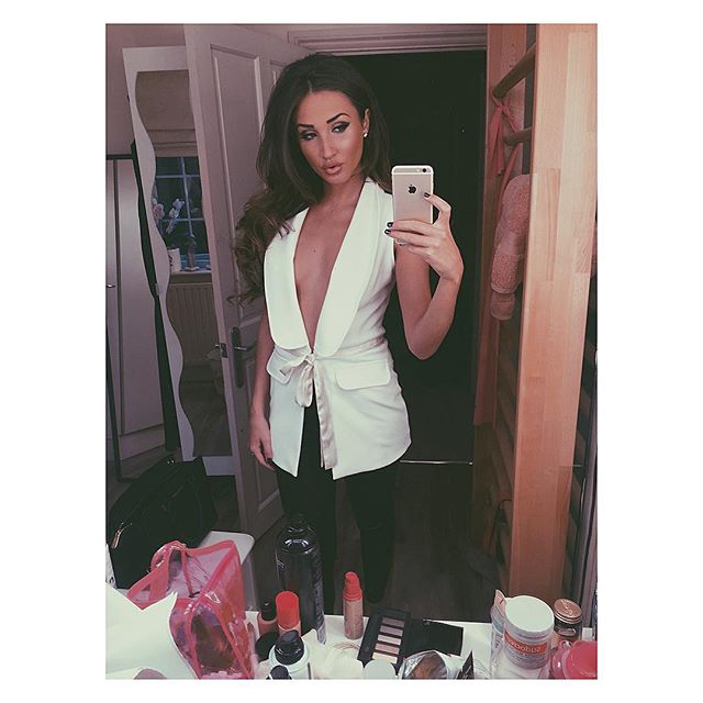 Megan McKenna taking a selfie