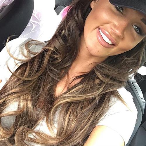 Megan McKenna taking a selfie