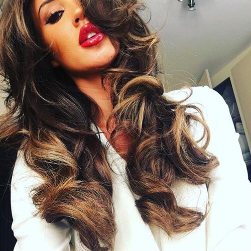 Megan McKenna taking a selfie