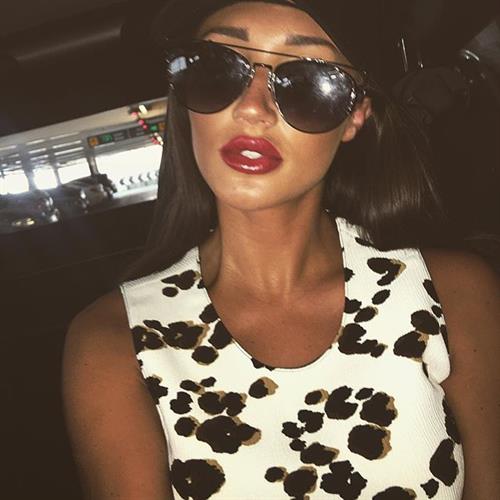 Megan McKenna taking a selfie
