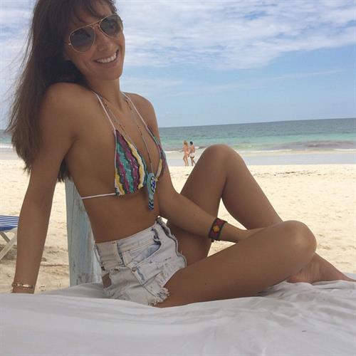 Brittny Ward in a bikini