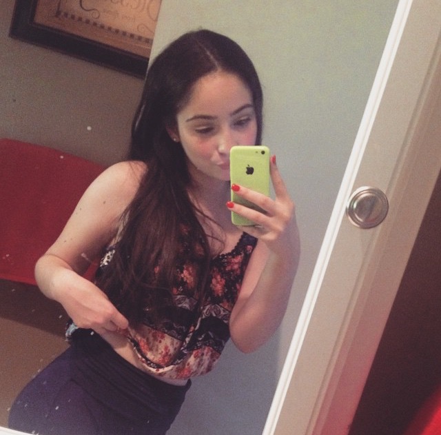 Anonymous taking a selfie