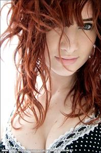 Susan Coffey in lingerie