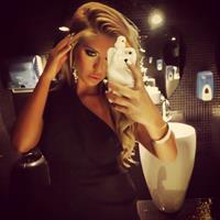 Andrea Ando taking a selfie