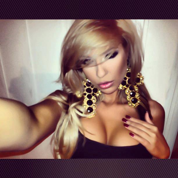 Andrea Ando taking a selfie