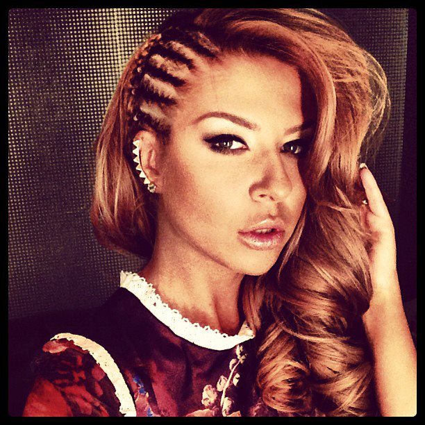 Andrea Ando taking a selfie