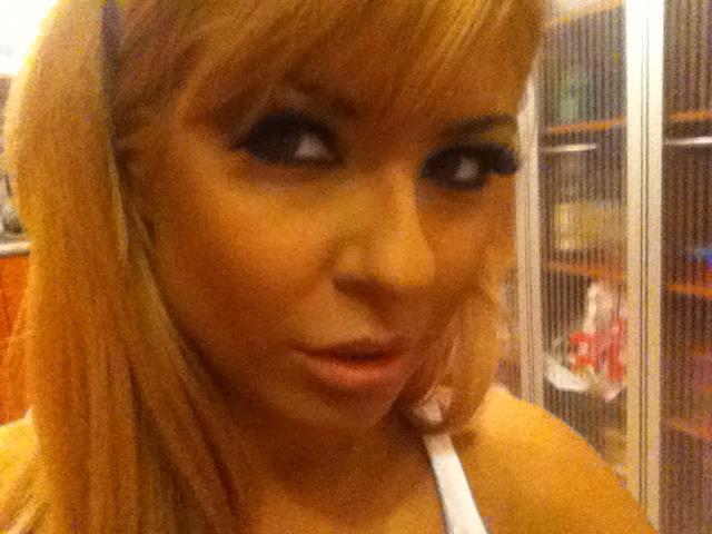 Andrea Ando taking a selfie