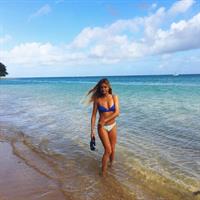 Alana Blanchard in a bikini