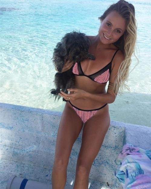 Alana Blanchard in a bikini