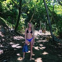 Alana Blanchard in a bikini