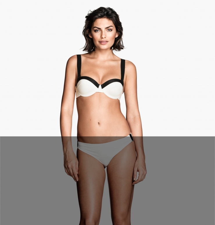 Alyssa Miller in lingerie