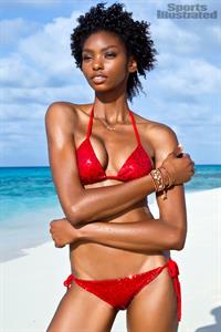 Adaora Akubilo in a bikini