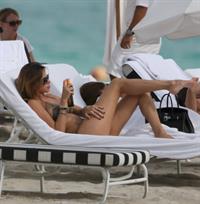 Aída Yéspica in a bikini