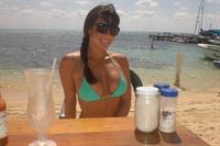 Casie Kimball in a bikini