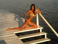 Leryn Franco in a bikini