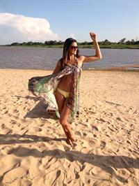 Leryn Franco in a bikini