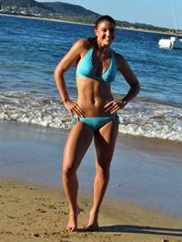 Michelle Jenneke in a bikini
