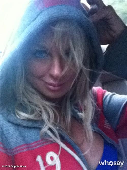 Sophie Horn taking a selfie