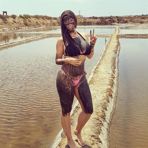 Carolina Neto in a bikini