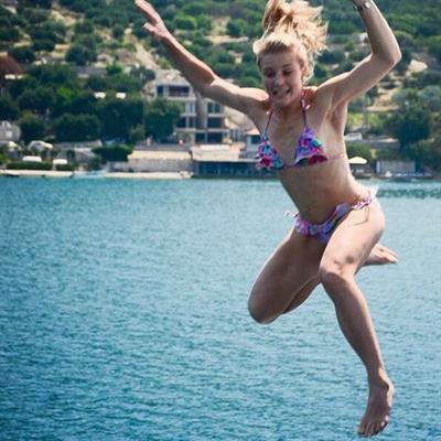 Chelsea Jaensch in a bikini