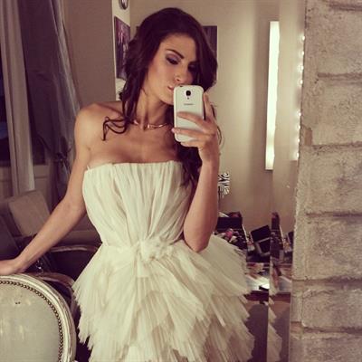 Ivana Španović taking a selfie