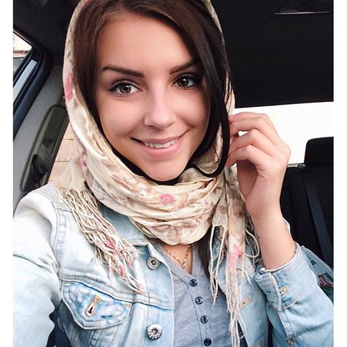 Galina Dubenenko taking a selfie