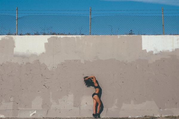 Elisa Michele Maturo in a bikini