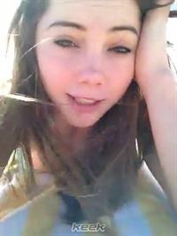 McKayla Maroney taking a selfie