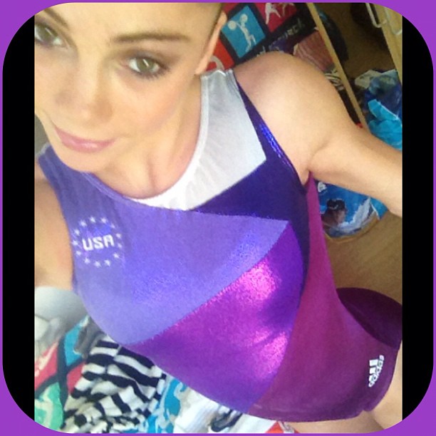 McKayla Maroney taking a selfie