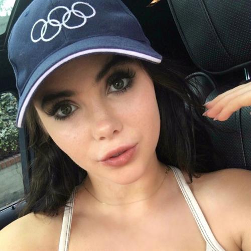 McKayla Maroney taking a selfie