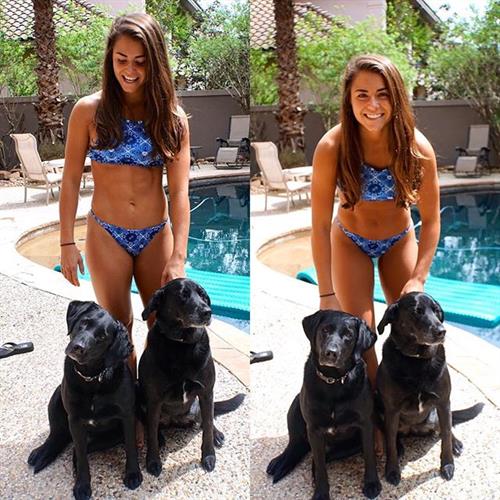 Kassidy Cook in a bikini