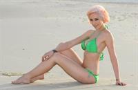 Emily Scott in a bikini