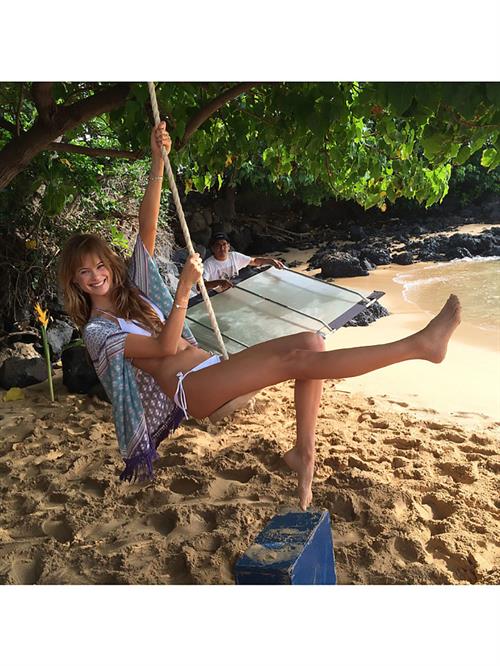 Behati Prinsloo in a bikini