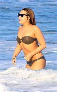 Demi Lovato in a bikini