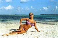Anna Semenovich in a bikini