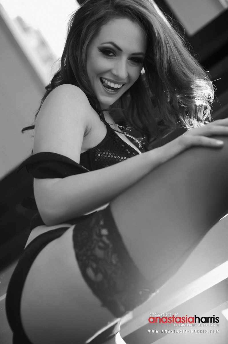 Anastasia Harris in lingerie
