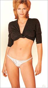 Natasha Henstridge in lingerie